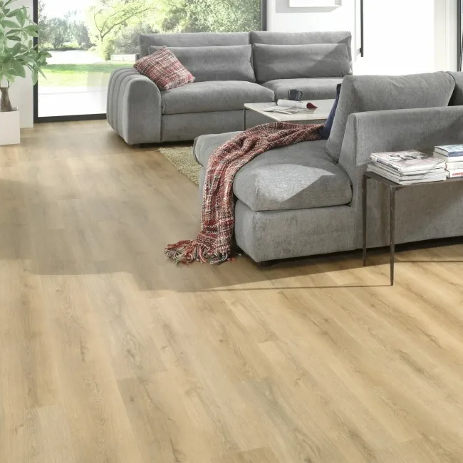 Paris Natural Oak Luxury Click Vinyl Flooring 5mm