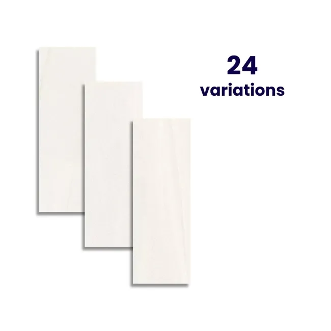 Burlington Stone Effect Cream Matt Ceramic Wall Tile