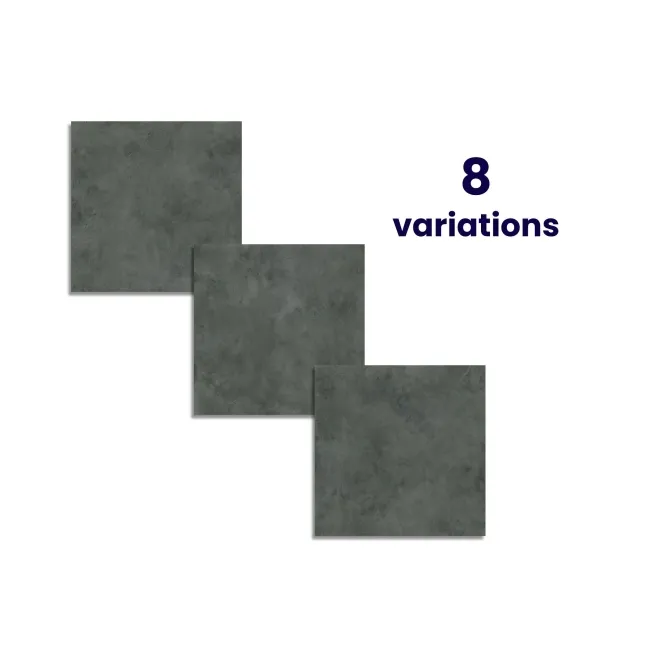 Lenina Dark Grey Concrete Effect Matt Large Porcelain Floor Tile