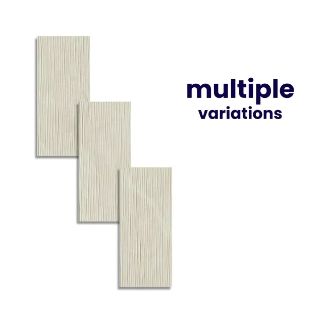 Fior Di Bosco Ivory Decor Marble Effect Gloss Ceramic Wall Tile