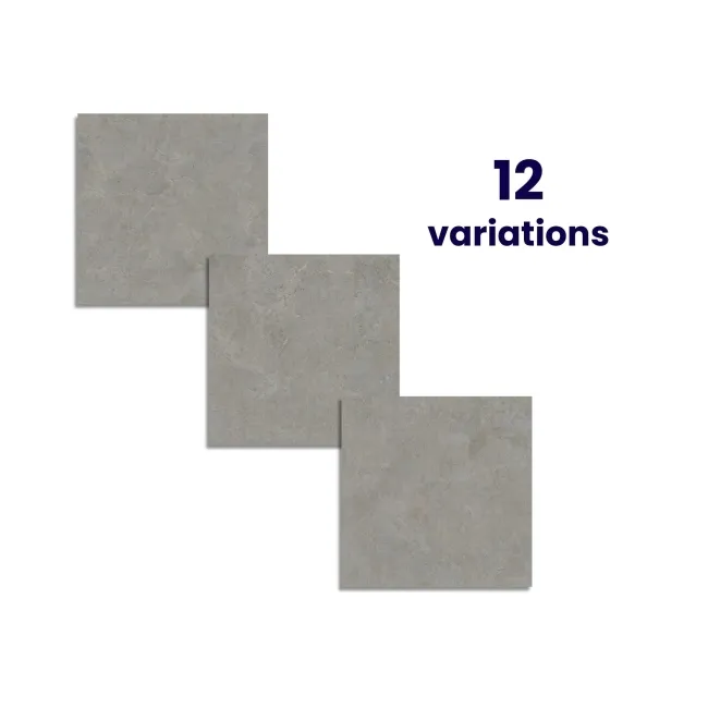 Baltico White Stone Effect Matt Large Porcelain Tile