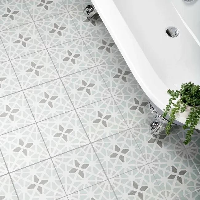 Adele Green Sea Floor Tile