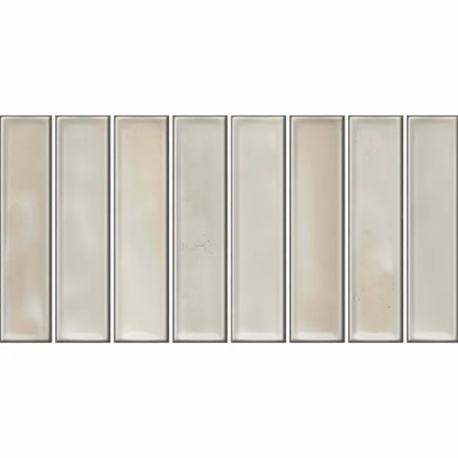 Alba Beige Kit Kat Effect Gloss Ceramic Wall Tile