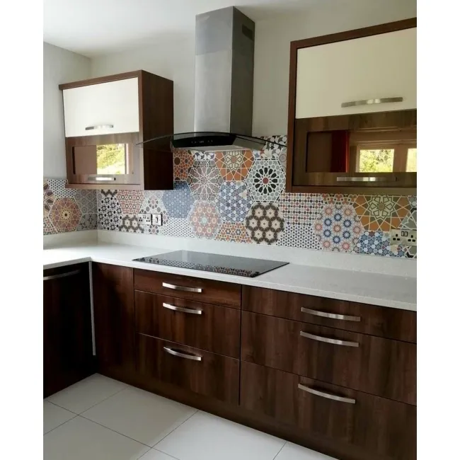 Andalucia Hexagon Patterned Porcelain Wall And Floor Tiles