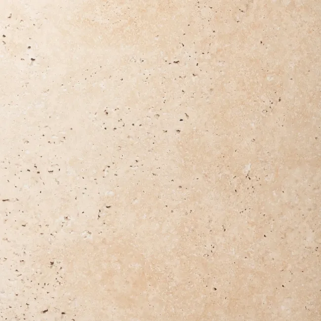 Classic Beige Travertine Effect Matt Porcelain Outdoor Slab Tile