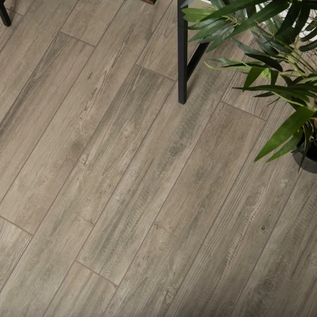 Copenhagen Limed Oak Rectified Matt Wood Effect Porcelain Floor Tile