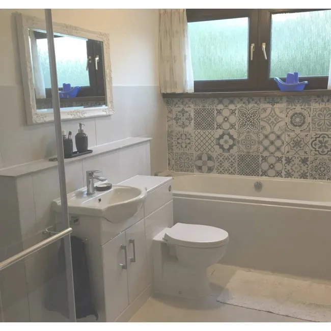 Skyros Delft Blue Wall and Floor Tiles