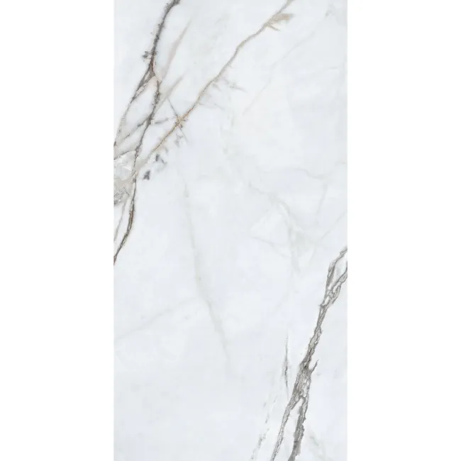Ethos Golden Grey Marble Effect Matt Porcelain Tile