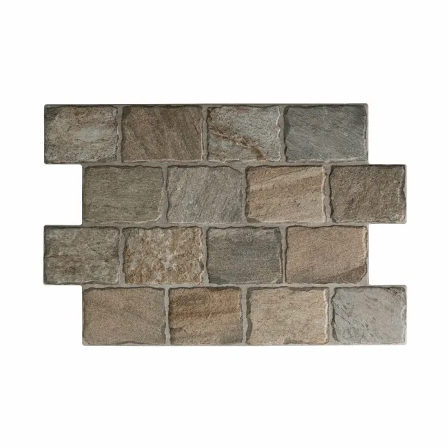 Filita Beige Cobblestone Effect Matt Porcelain Wall Tile