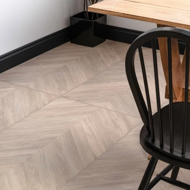 Loire Maple Matt Chevron Wood Effect Porcelain Floor Tile