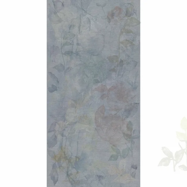 Seven Blue Floral Decor Matt Ceramic Wall Tile