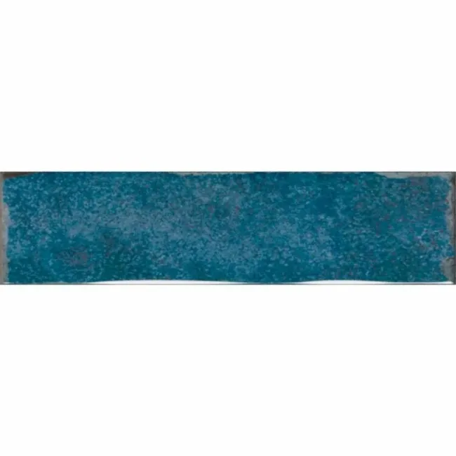 Style Aqua Blue Brick Effect Gloss Ceramic Wall Tile