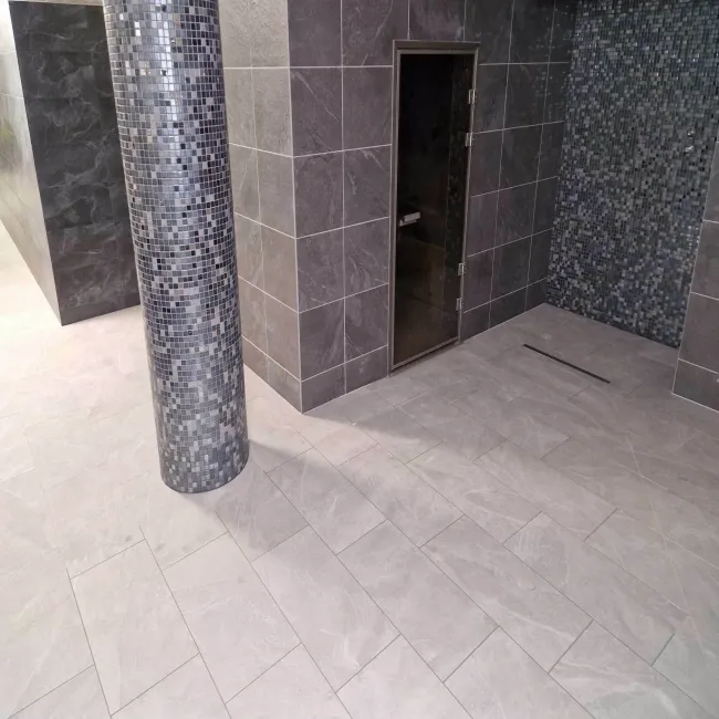 Colorado Grey Slate Effect Anti Slip Matt Porcelain Wall and Floor Tile