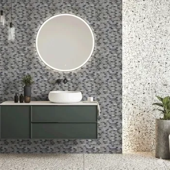 Georgia Ebony Multicolour Glass  Mosaic