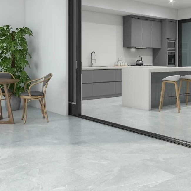 Colorado Grey Slate Effect Anti Slip Matt Porcelain Wall and Floor Tile