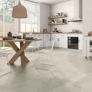 Roca Limestone Effect Ivory Matt Large Porcelain Floor Tile