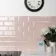 Metro Retro Bevelled Rose Pink Gloss Wall Tile