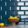 Metro Retro Bevelled Marine Blue Gloss Wall Tile