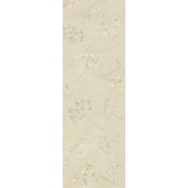 Roca Ostuni Floral Decor Beige Matt Ceramic Wall Tile