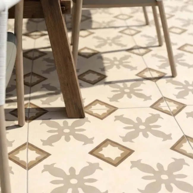 Burlingstone Decor Sand Matt Porcelain Outdoor Slab Tile