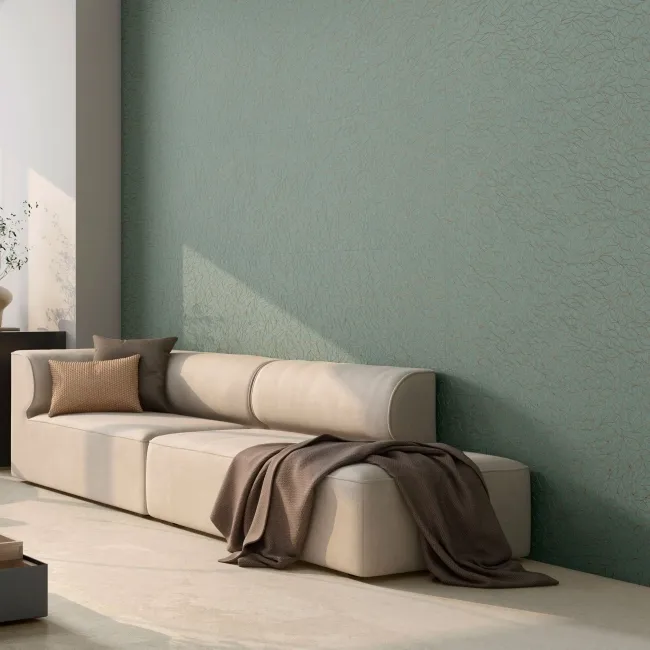 Roca Jade Floral Decor Green Matt Porcelain Wall Tile