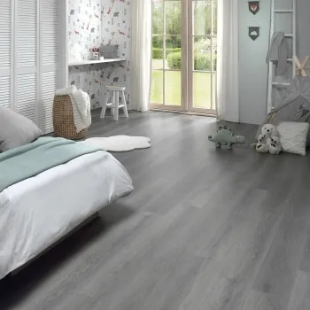 Milan Grey Oak Luxury Click Vinyl Flooring 5mm