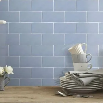 Craquele Fresco Wall Tiles 75x150 Kitchen Roomset