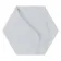 Cipriani Hexagon White Marble Effect Matt Porcelain Wall and Floor Tile