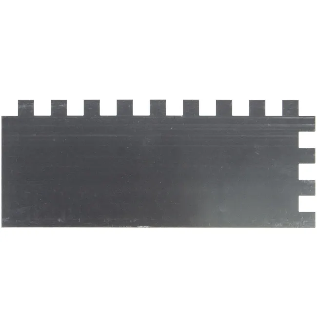 6mm Rubi INOXStainless Steel Notched Trowel