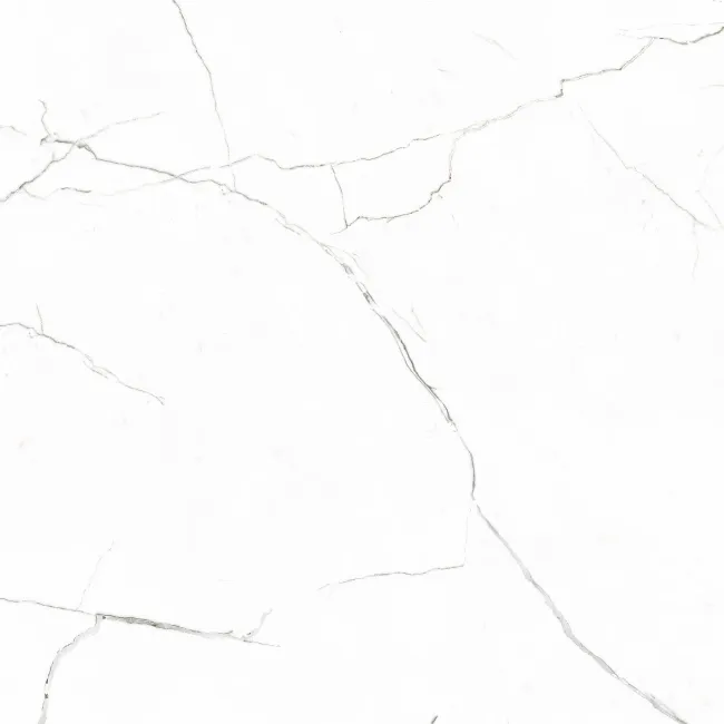 Roca Lincoln White Marble Effect Matt Porcelain Floor Tile