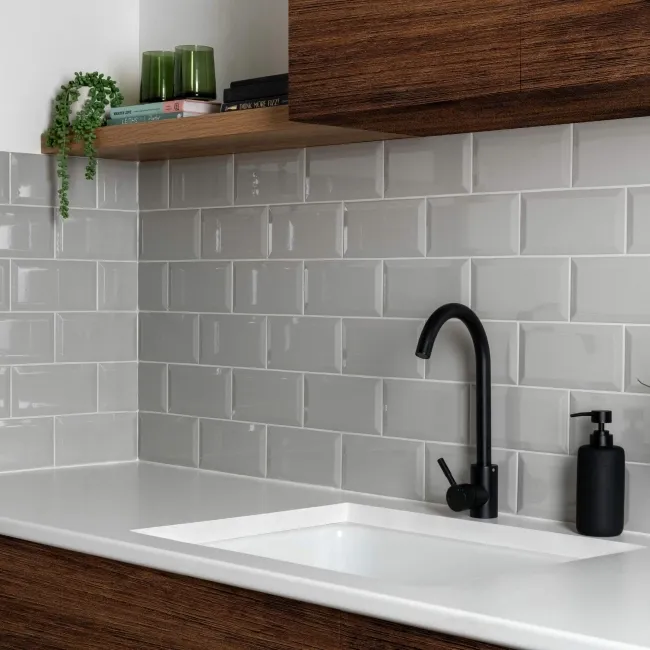 Metro Light Grey Wall Tiles
