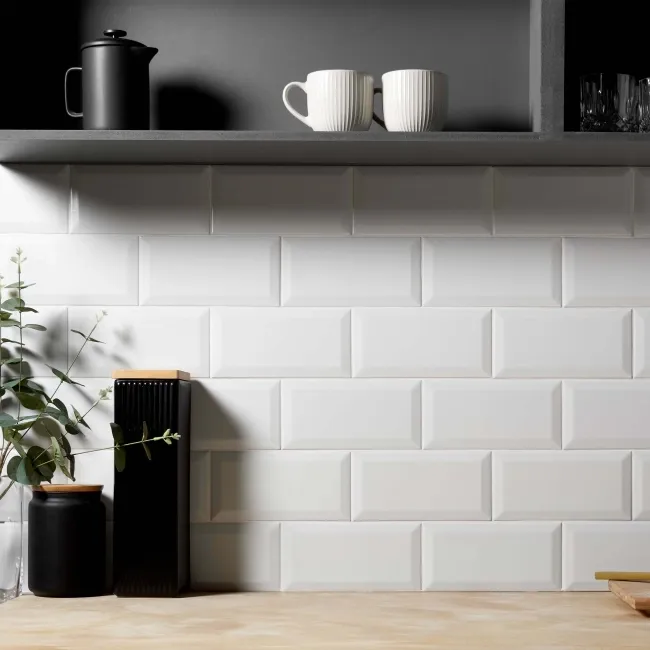 Metro Matt White Wall Tiles 
