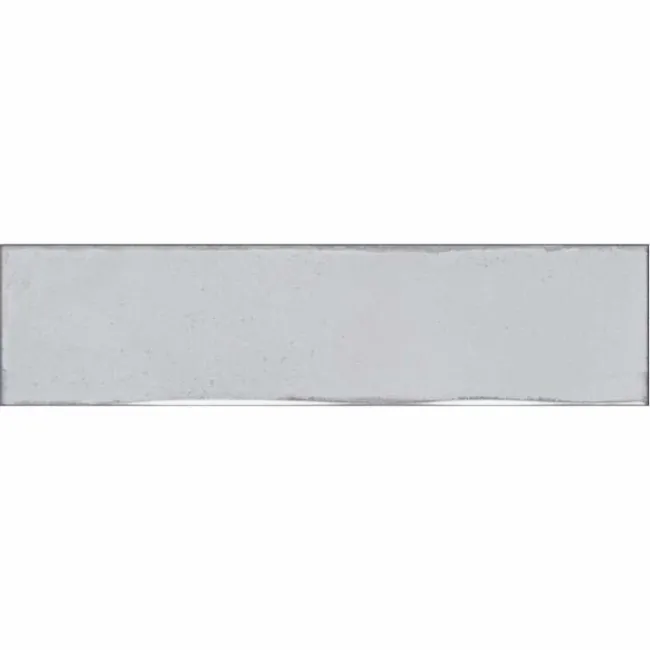 Style Smoke Light Grey Brick Effect Gloss Ceramic Wall Tile