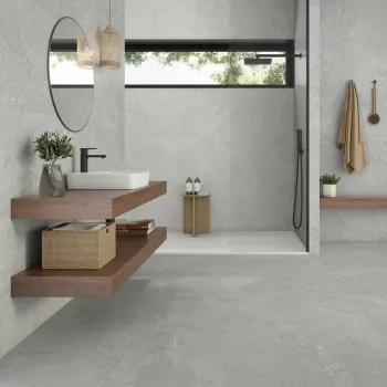 Roca Avalon Grey Stone Effect Matt Large Porcelain Tile