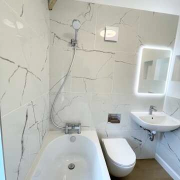 The Room White Italian Polished Porcelain Floor Tiles