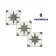 Supernova Star White Patterned Matt Vitrified Ceramic Floor Tile