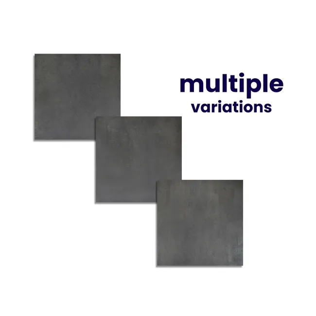 Lemmy Venom Black Italian Matt Porcelain Wall and Floor Tiles