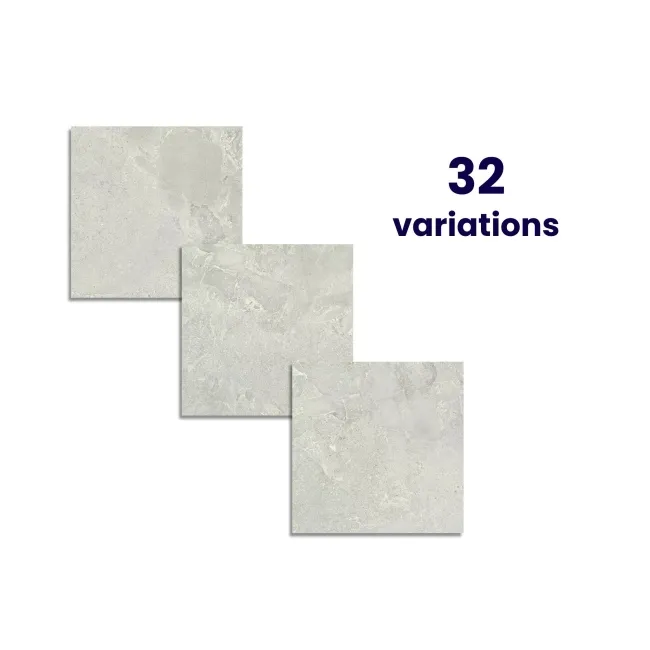 Roca Avalon Grey Stone Effect Matt Porcelain Floor Tile