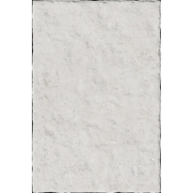 Batela White Stone Effect Rustic Edge Porcelain Outdoor Slab Tile