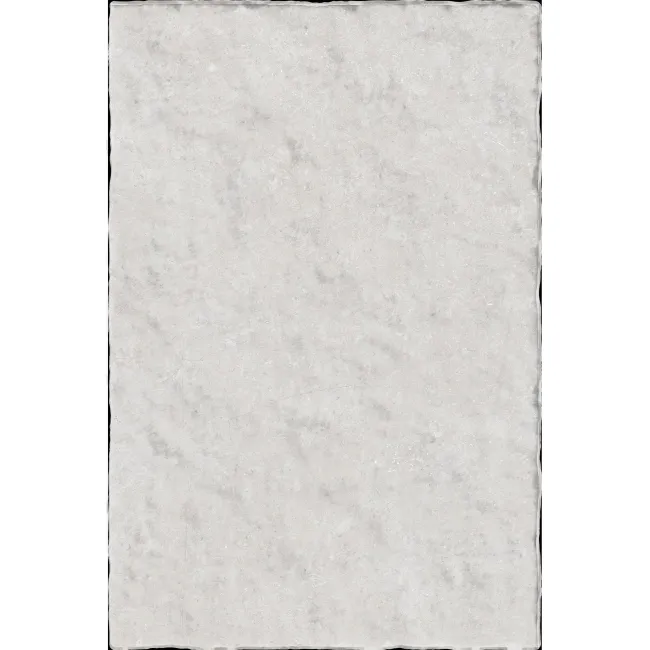 Batela White Stone Effect Rustic Edge Porcelain Outdoor Slab Tile
