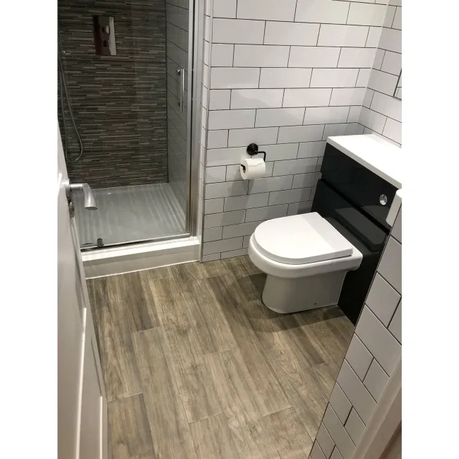 Linear Gloss Wall White Metro Tiles