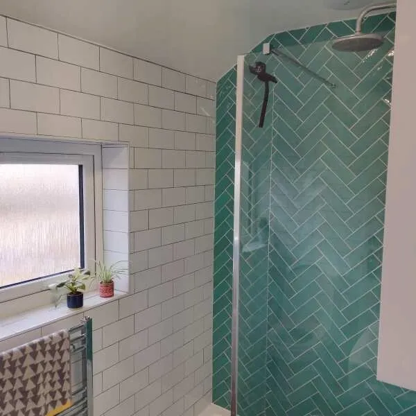 Village Teal Wall Tiles
