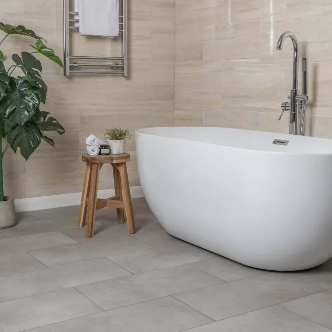 Galicia Sea Salt Tile Luxury Click Vinyl Flooring 5mm