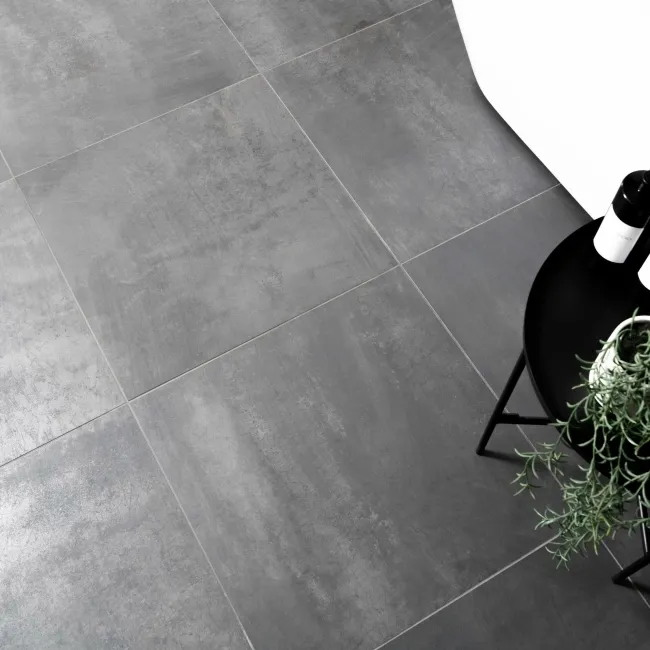 Lemmy Venom Black Italian Matt Porcelain Wall and Floor Tiles