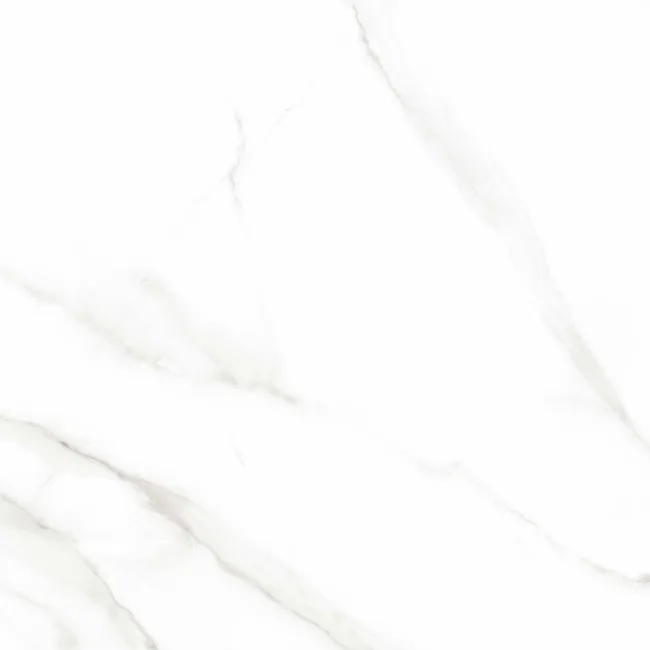 Lumiere White Marble Effect Large Polished Porcelain Tile