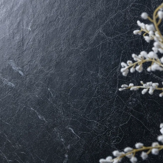 Neeko Black Stone Effect Matt Porcelain Tile