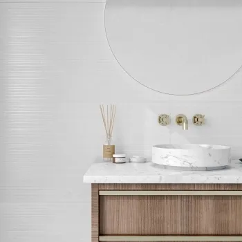 Precious Grey Linea Decor Onyx Marble Effect Matt Porcelain Tile