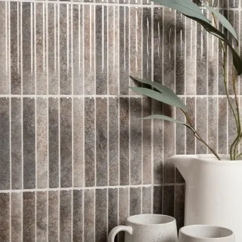 Rubik Greige Kit Kat Effect Gloss Ceramic Wall Tile