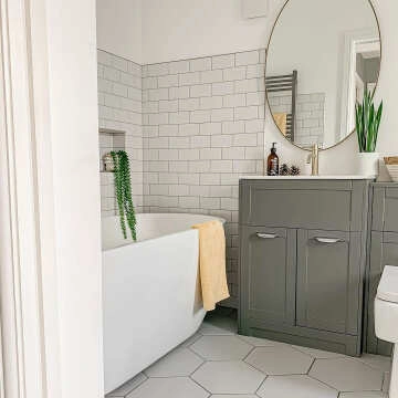 Apollo Hexagon White Wall and Floor Tile