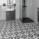 Rabat Black Pattern Matt Ceramic Floor Tile